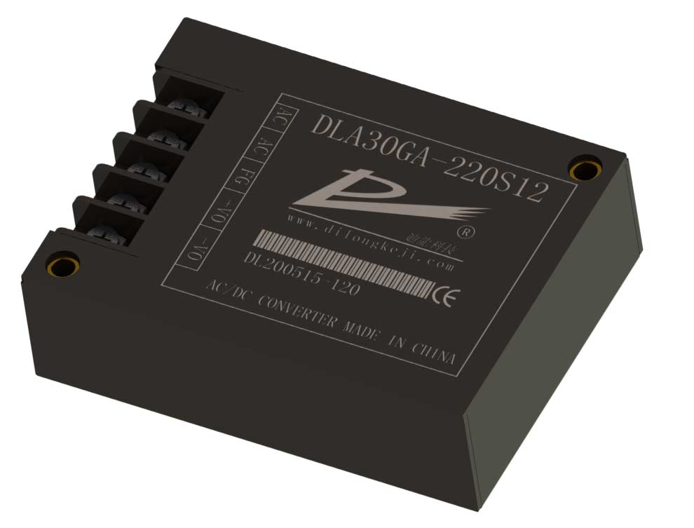 30W DLA-GA系列 端子接線型AC-DC電源模塊